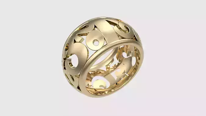 Numerical Harmony Ring JDBCo 3D print model