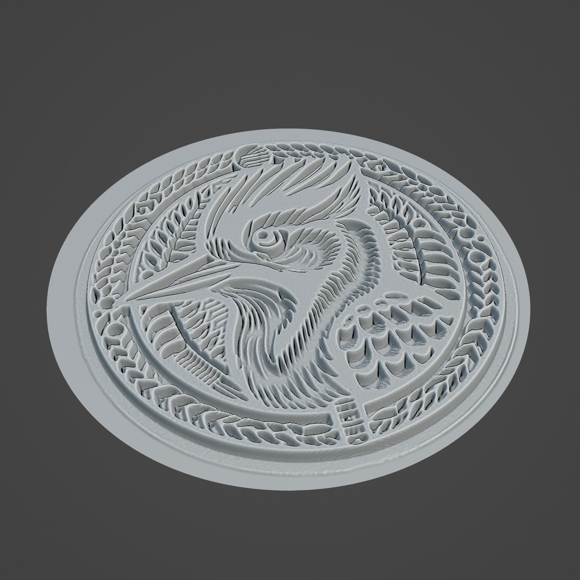 Woodpecker Animal 3D print model_2