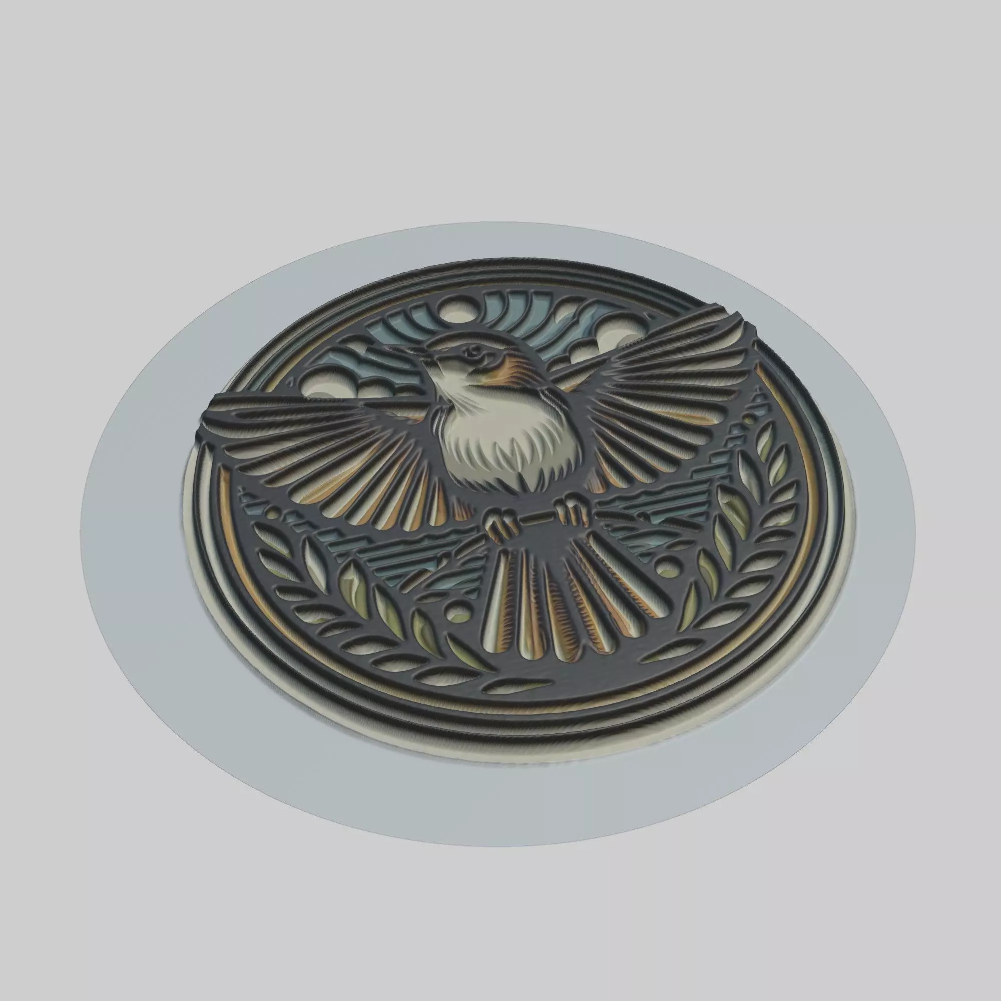 Wren Animal 3D print model_0