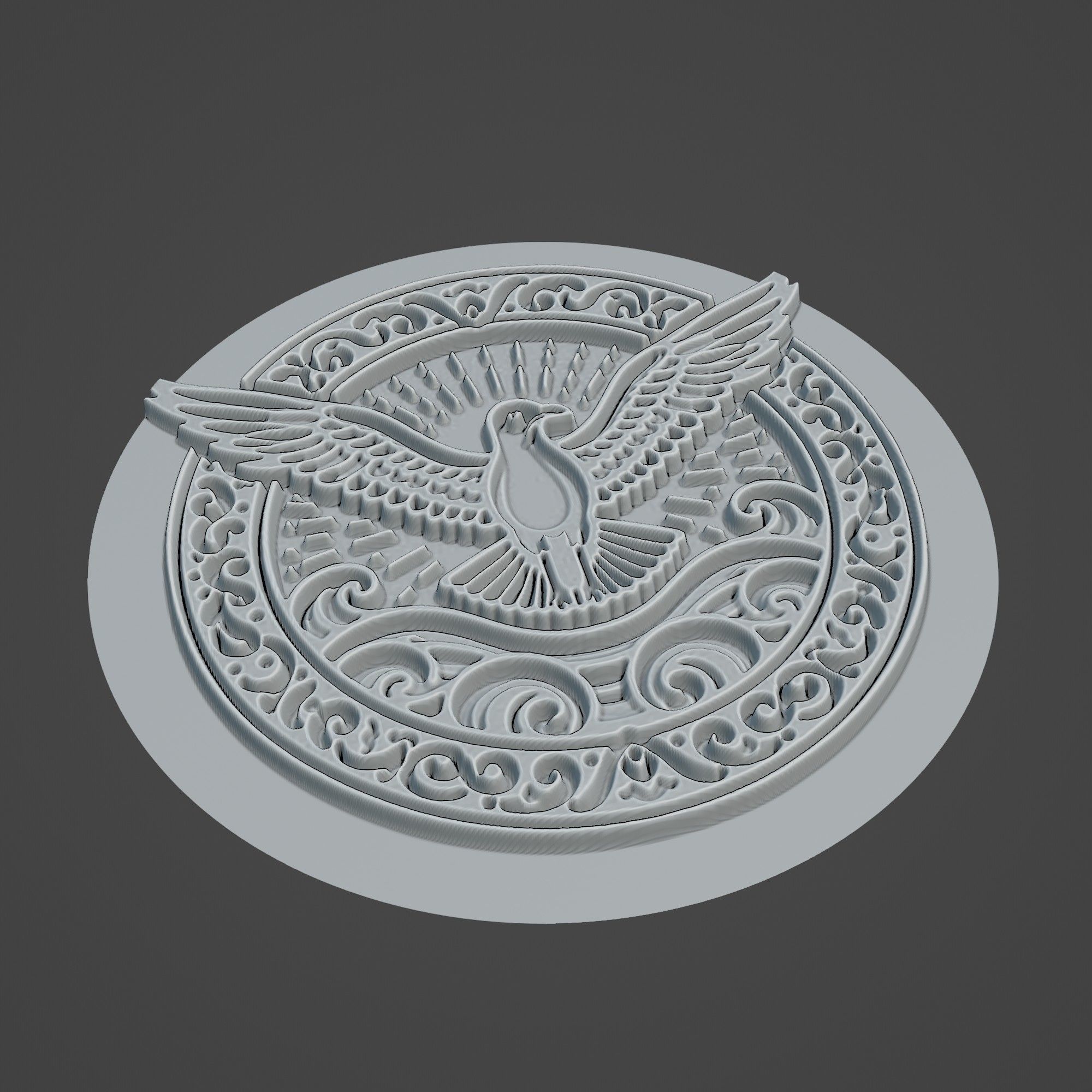 Seagull Animal 3D print model_2