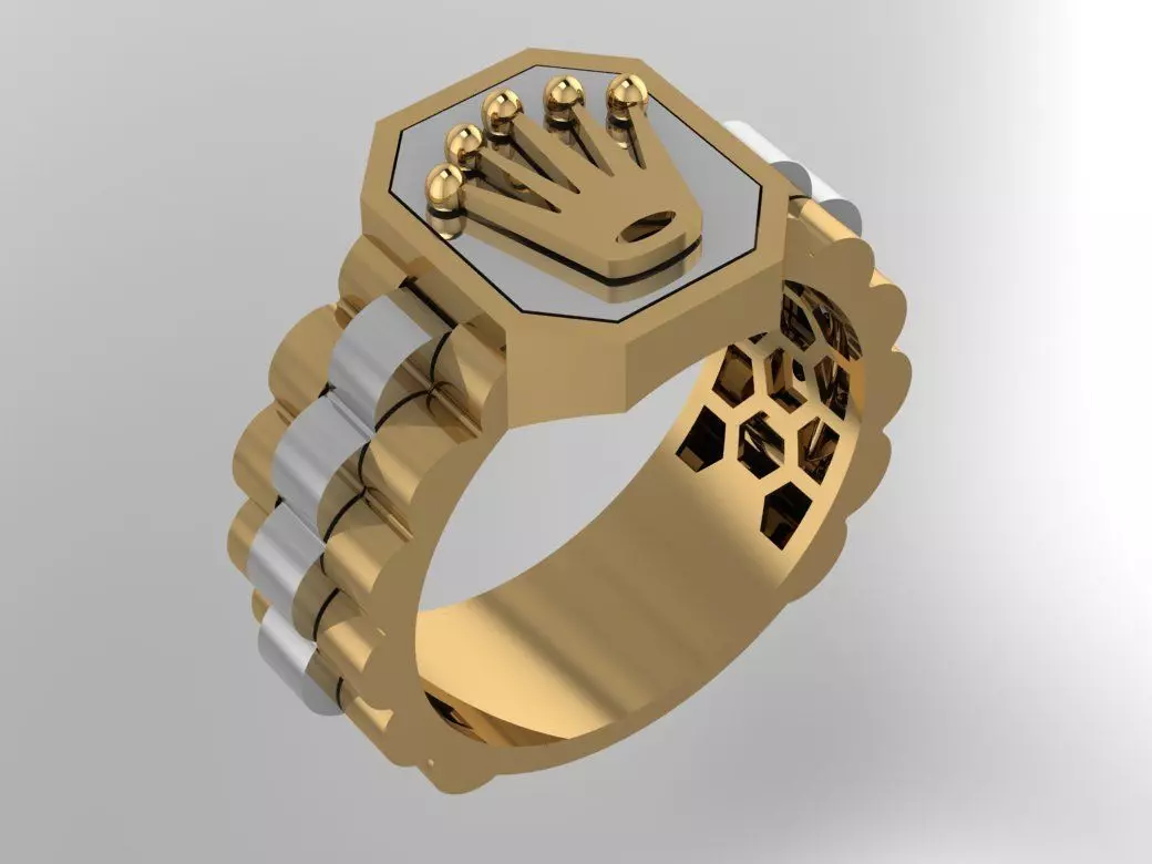 Rolex Ring Free 3D print model