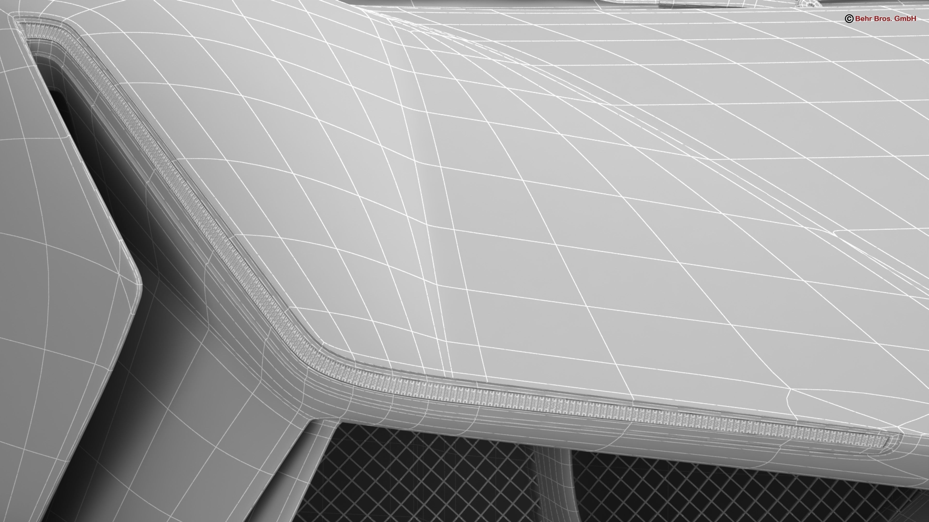 Generic Future EV Supercar 2050 3D model_24