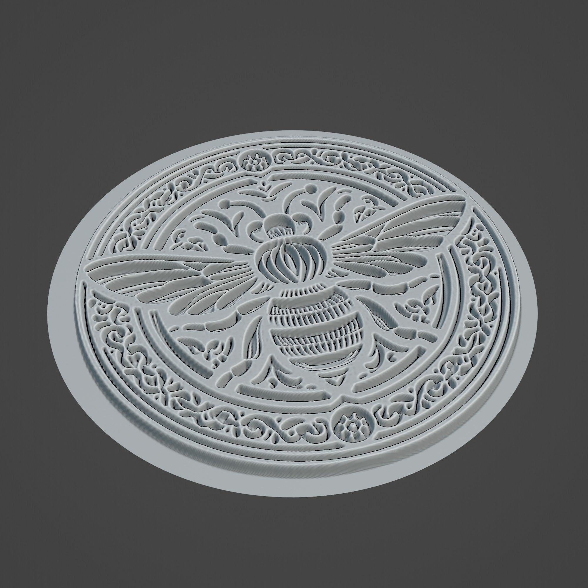 Bee Animal 3D print model_2