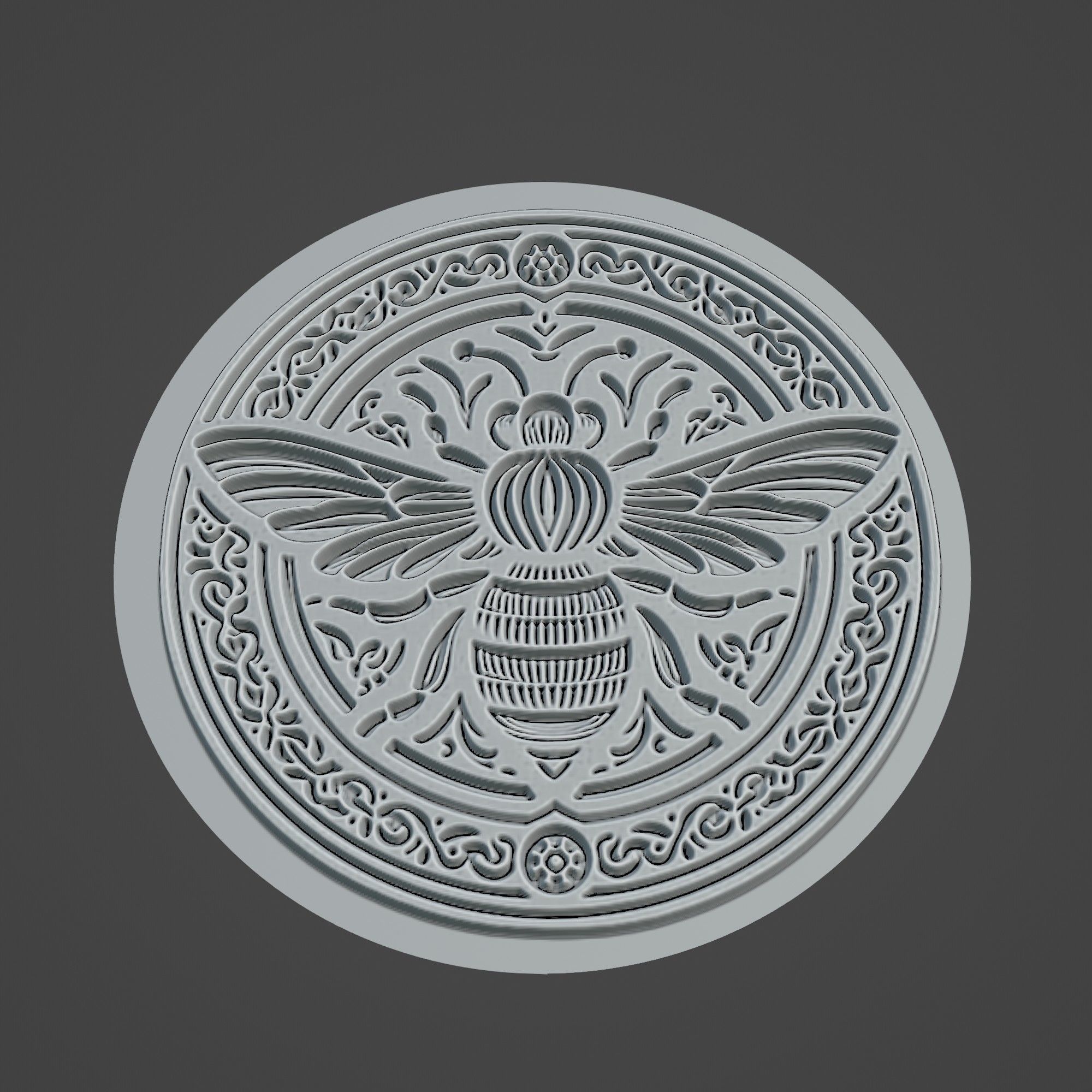 Bee Animal 3D print model_3