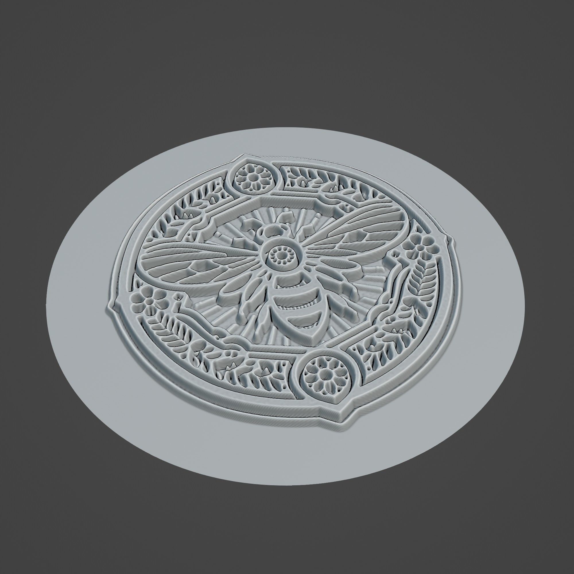 Bee Animal 3D print model_2