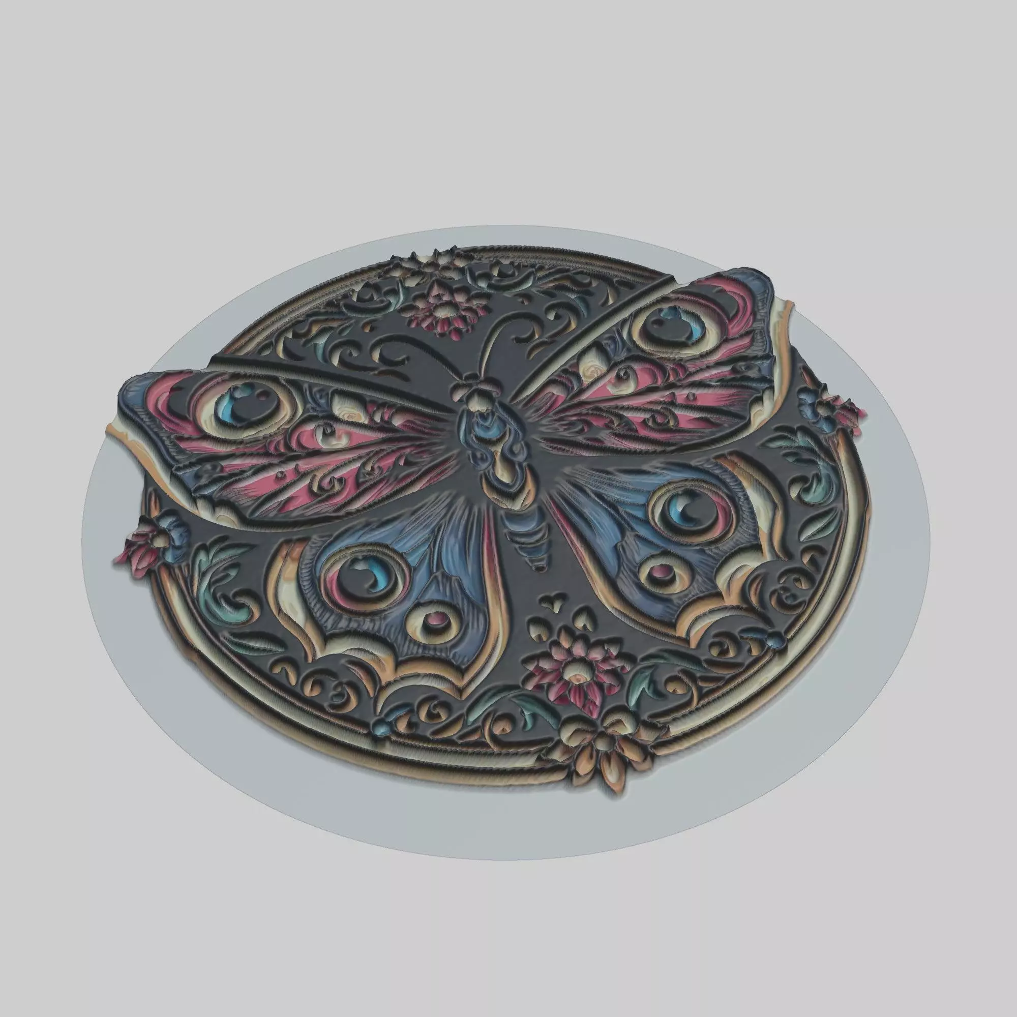 Butterfly Animal 3D print model_0