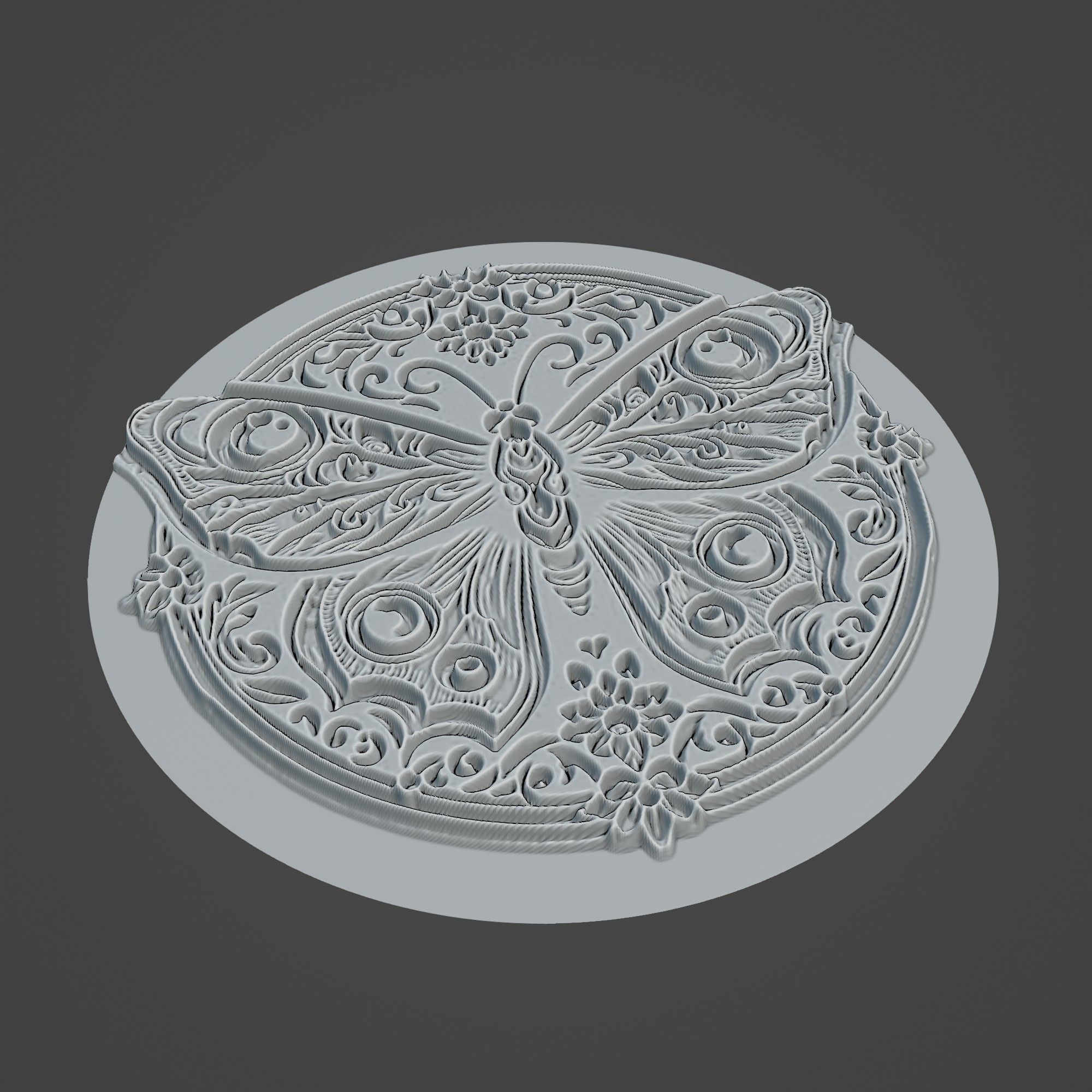 Butterfly Animal 3D print model_2