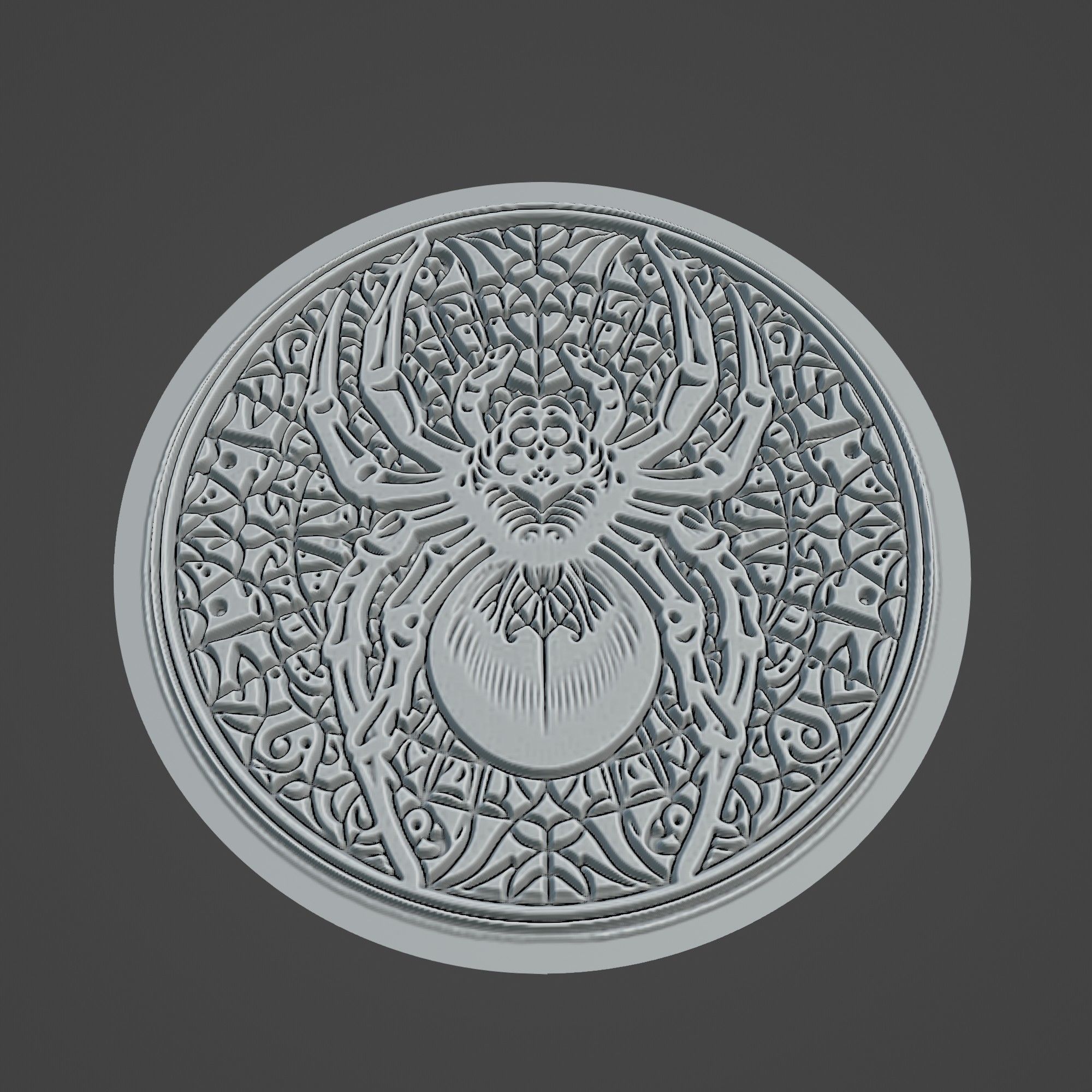 Spider Animal 3D print model_3