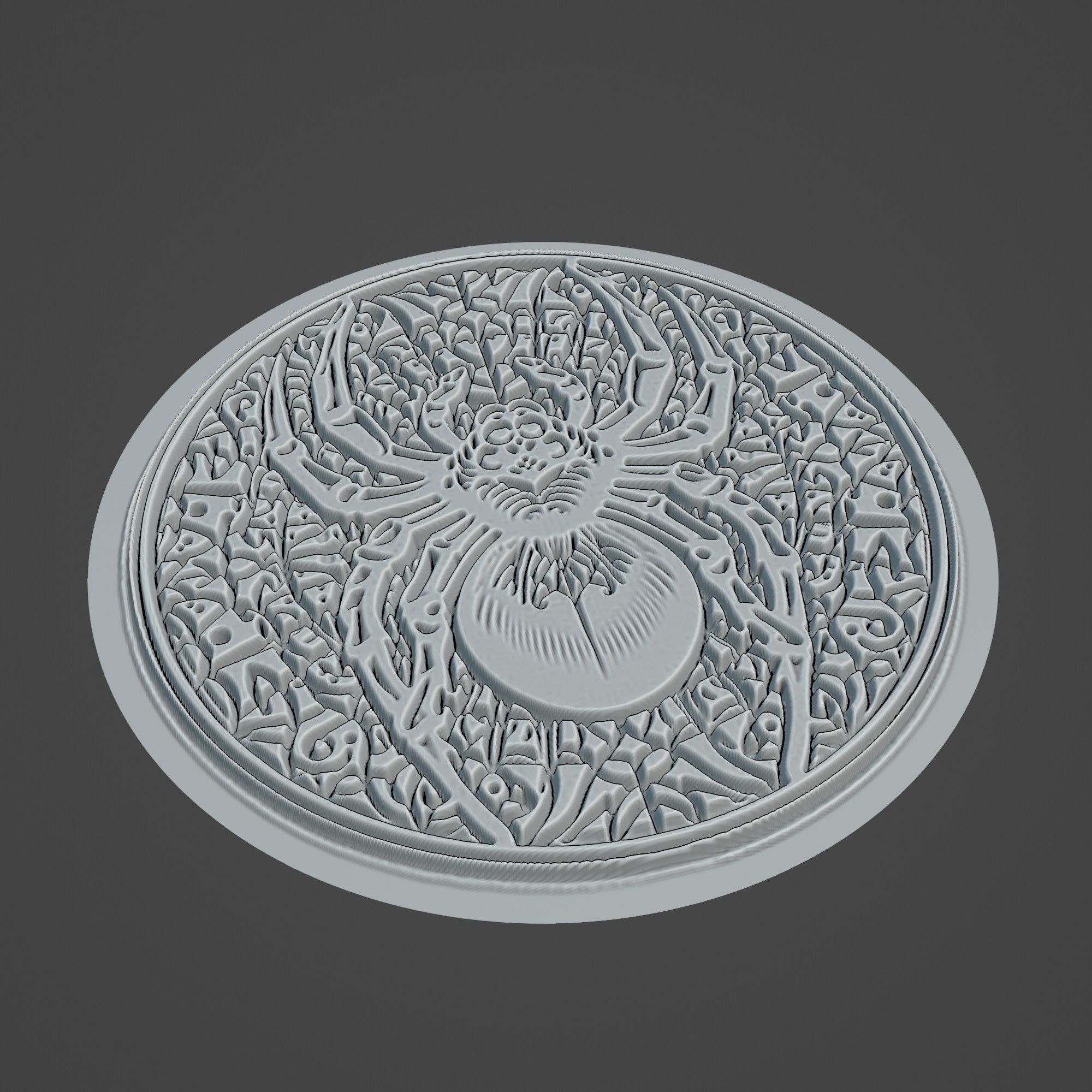 Spider Animal 3D print model_2