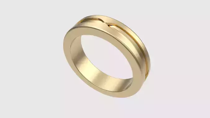 Sleek Minimalist Ring with Modern Design JDBCo 3D print model