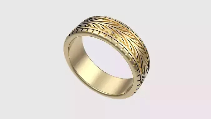 Intricate Weave Pattern Ring JDBCo 3D print model