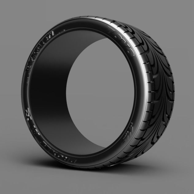 1 24 Scale BBS RM 16 Inch with Toyo Proxes style tires 3D print model_4