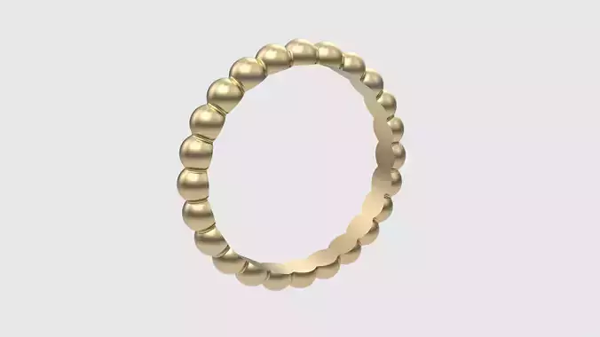 Beaded Eternity Ring JDBCo 3D print model