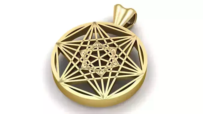 Women Fashion Pendant 3d Printable Model