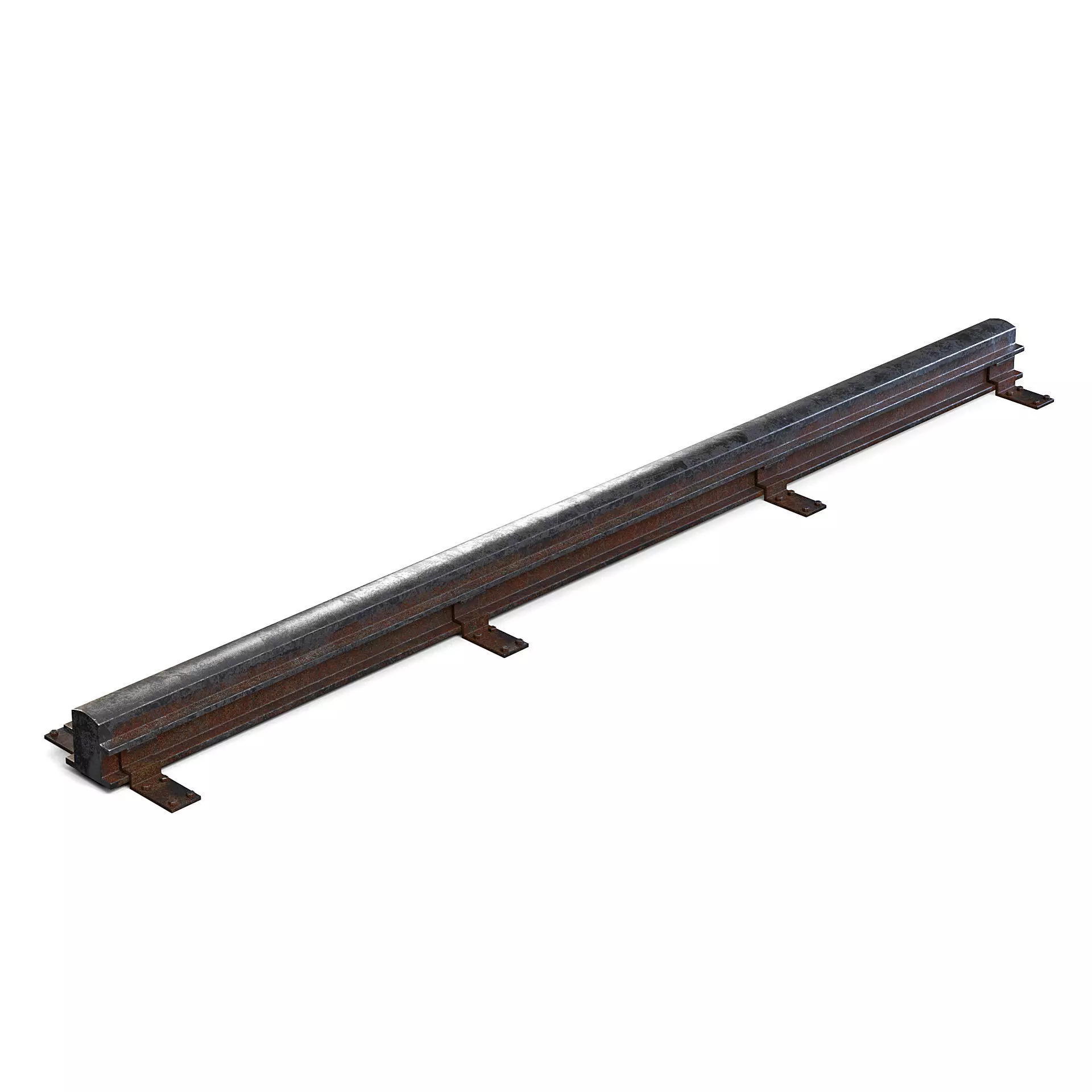 Metal Rail 3D model_0