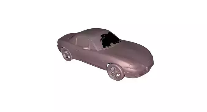 3D SCAN DATA MAZDA MX5 MIATA NB EXTERIOR 3D model