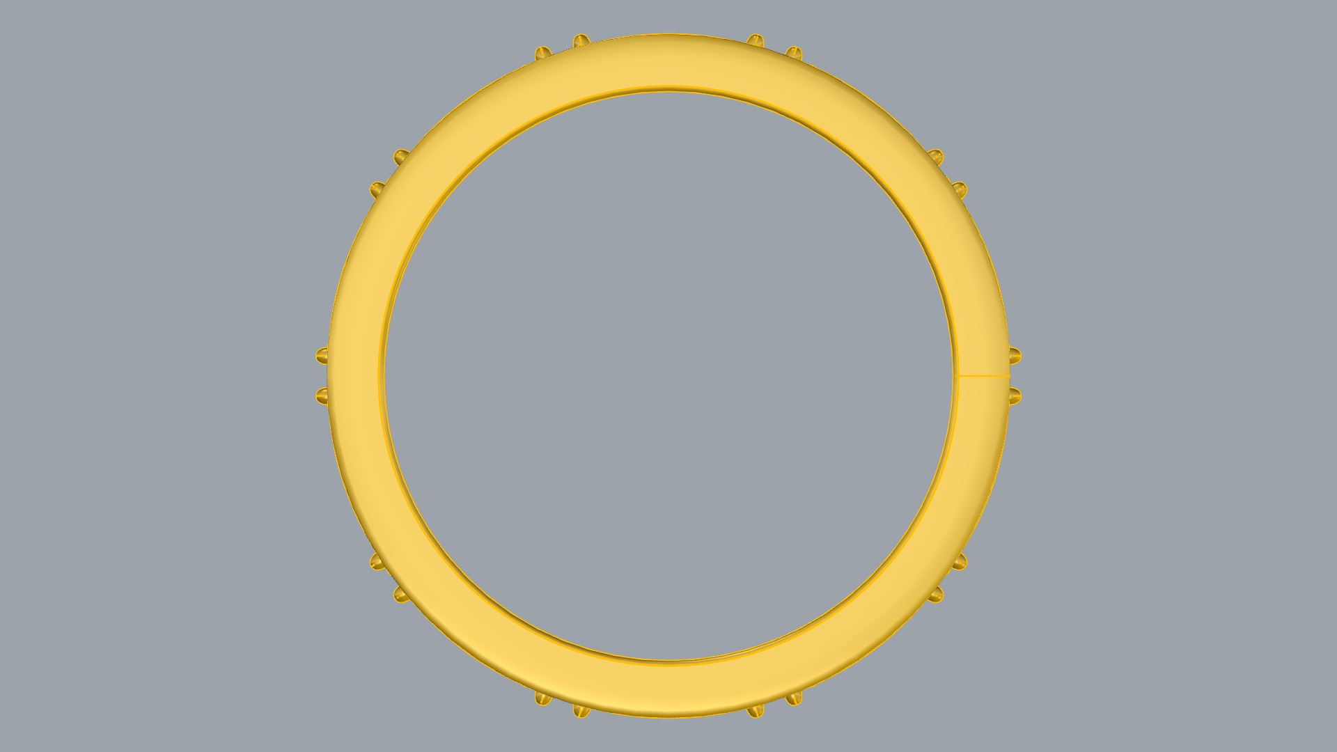 Royal Crown-Themed Ring JDBCo 3D print model_7