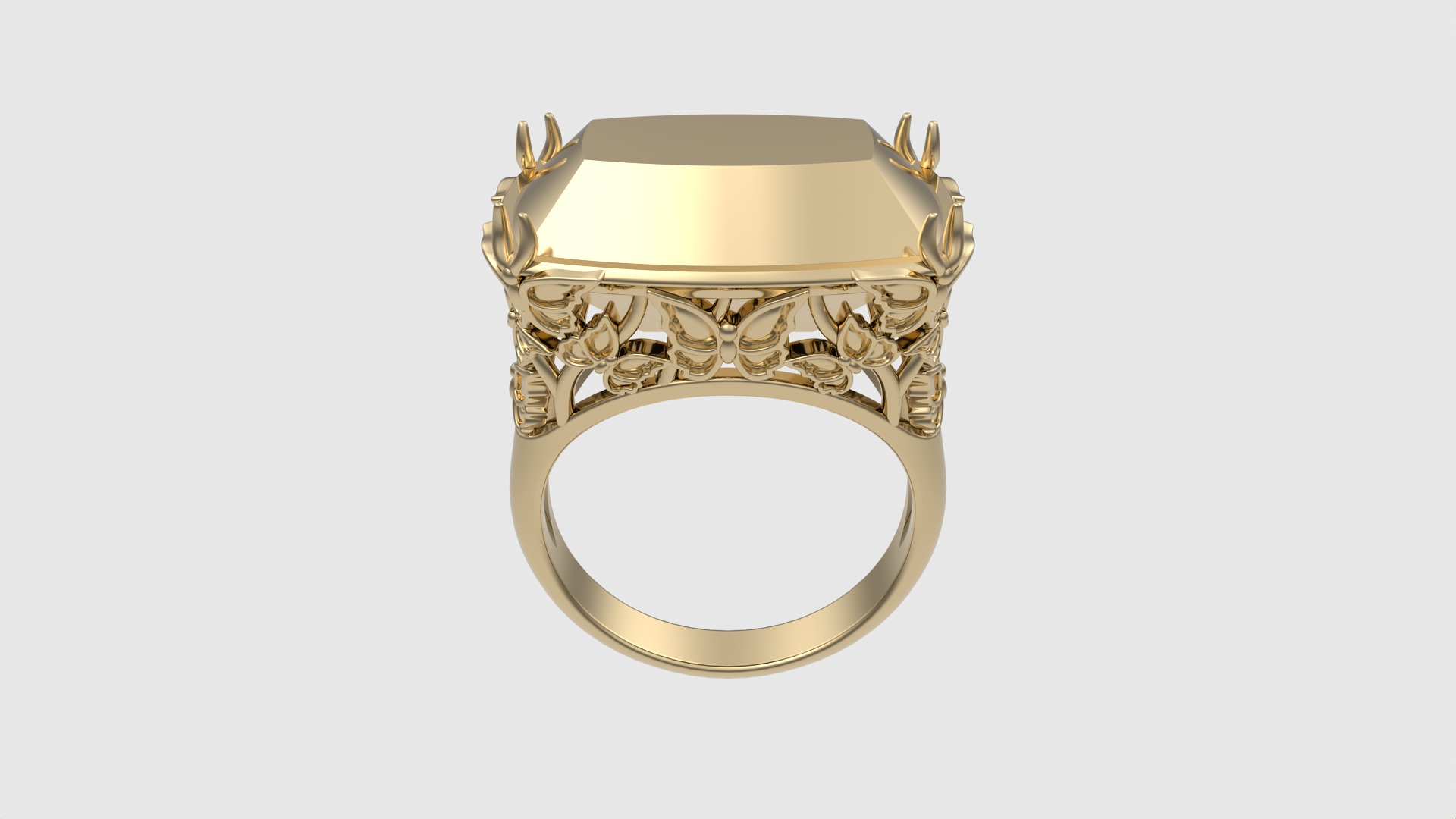 Ornate Floral Signet Ring JDBCo 3D print model_14