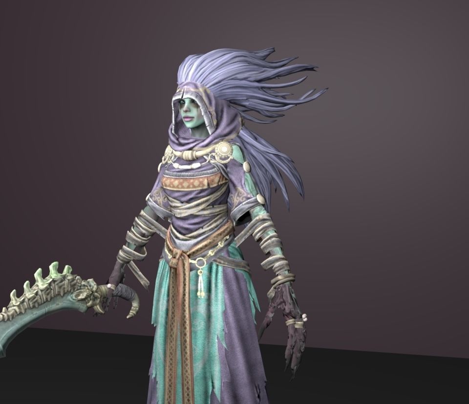 clio ghost 3D model_2