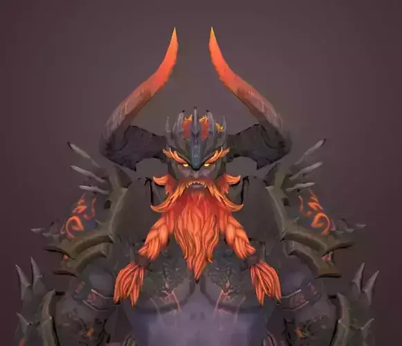fire giant 3D model