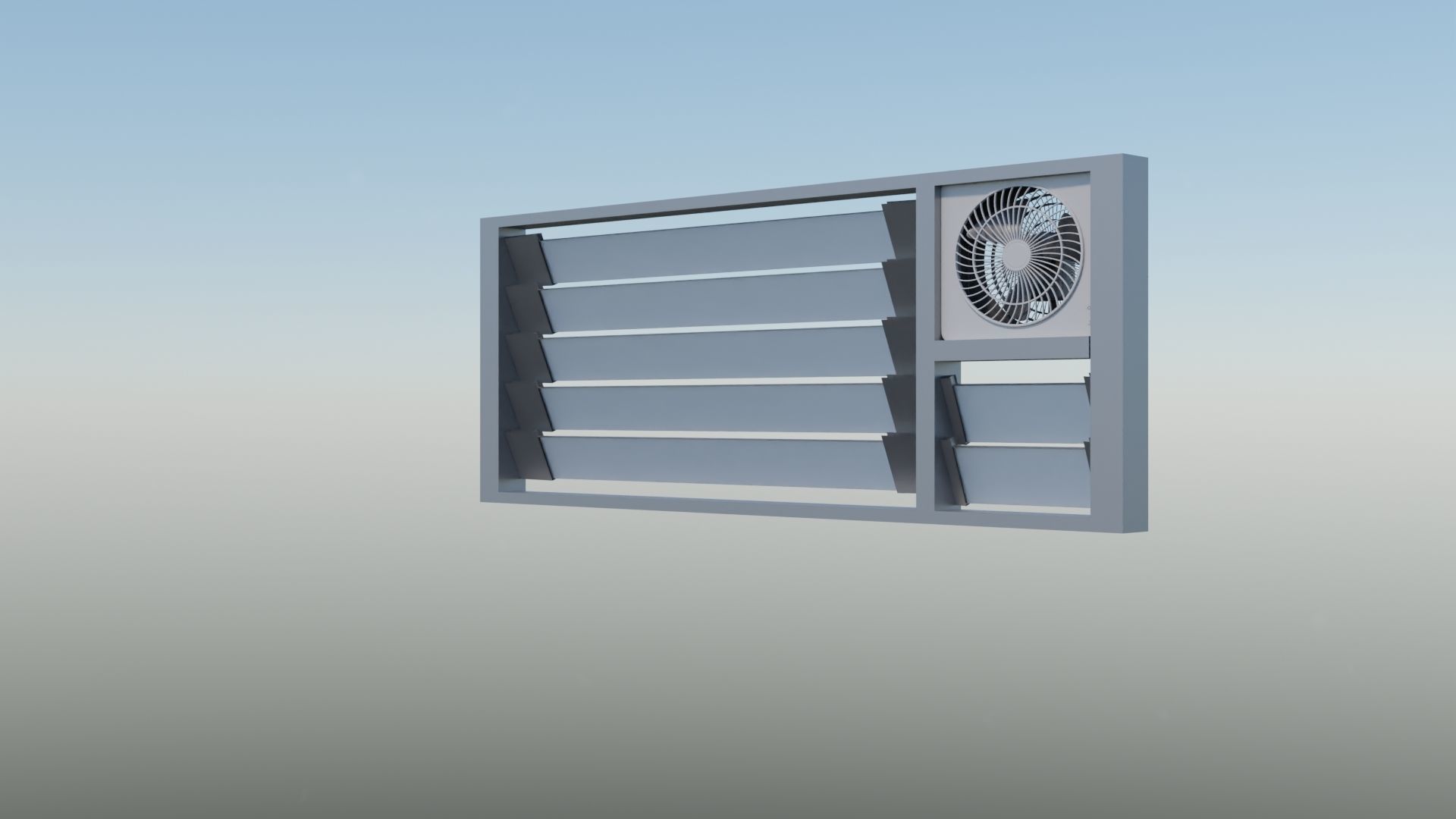 exhaust fan Free 3D model_1