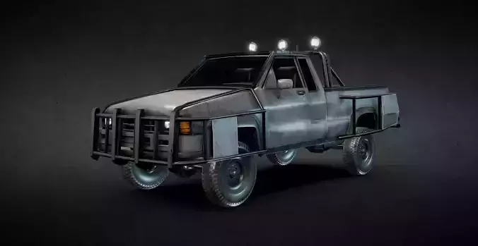 Pickup PBR Lowpoly