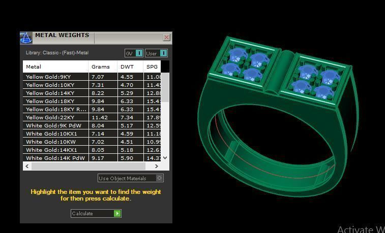 man ring 3D print model_21