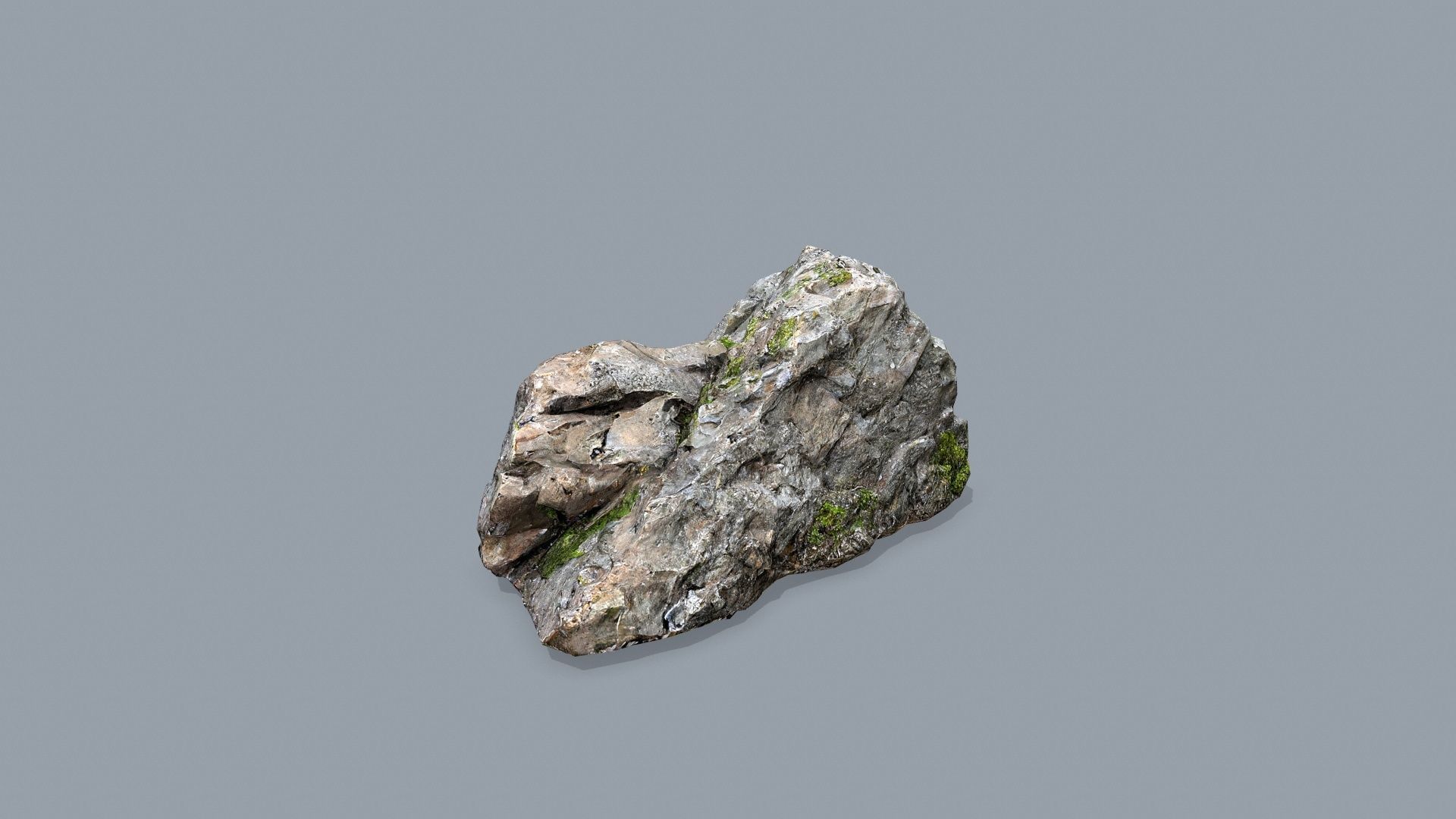 cliff rocks  Low-poly 3D model_19