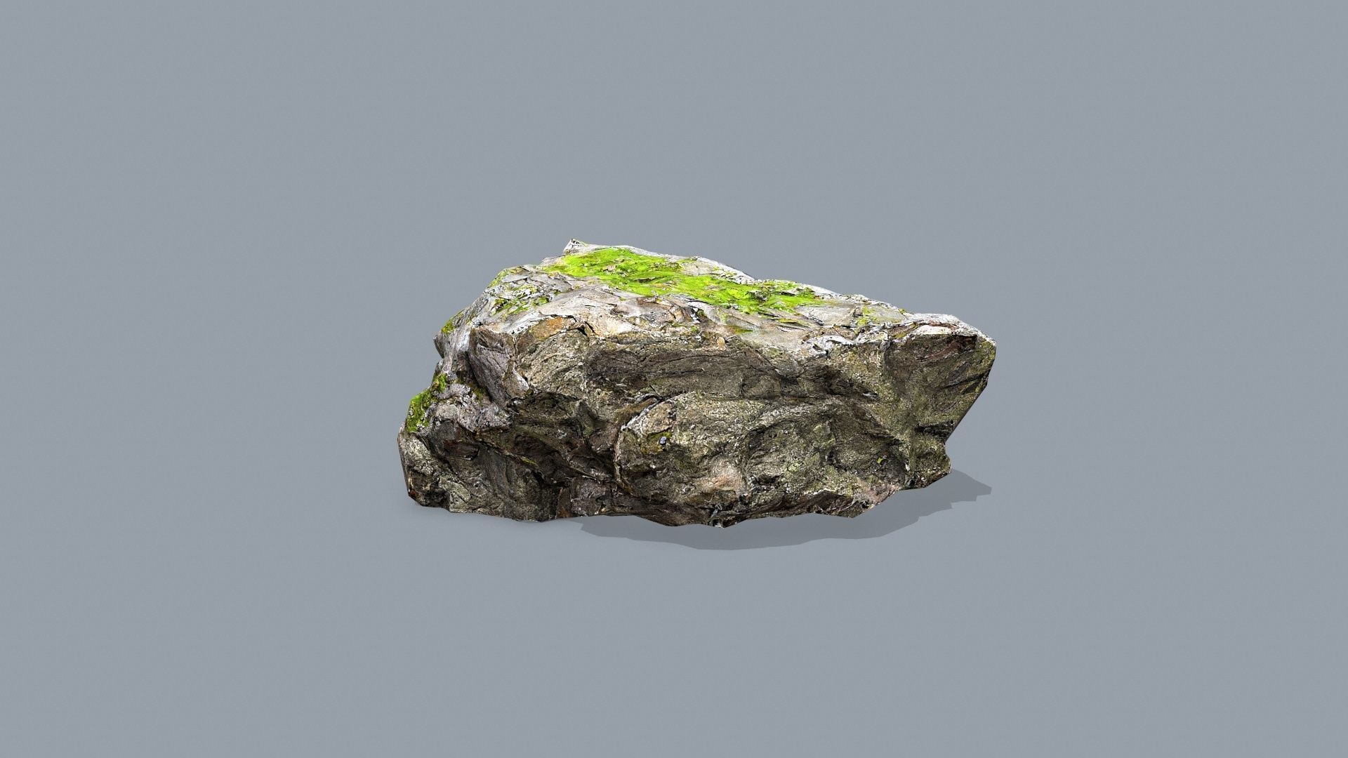 cliff rocks  Low-poly 3D model_20