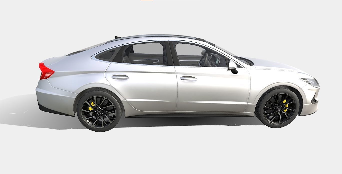 Hyundai Sonata 2020 3D model_1