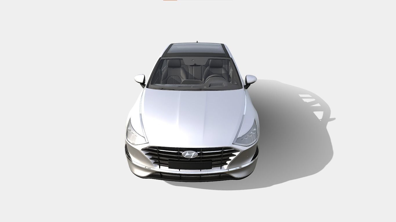 Hyundai Sonata 2020 3D model_3