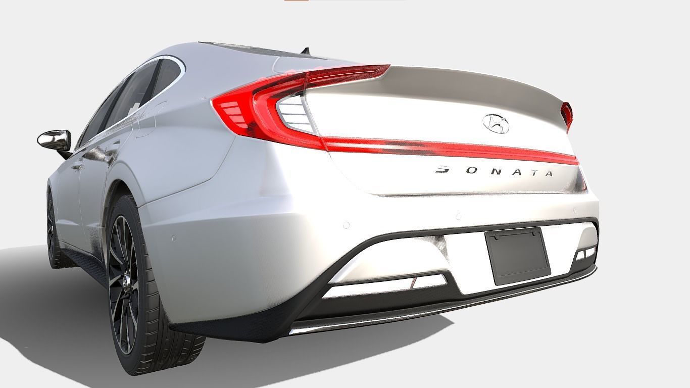 Hyundai Sonata 2020 3D model_5