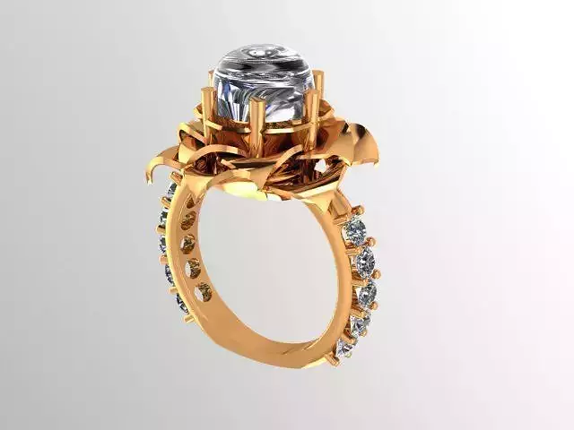 Rose Diamond Ring