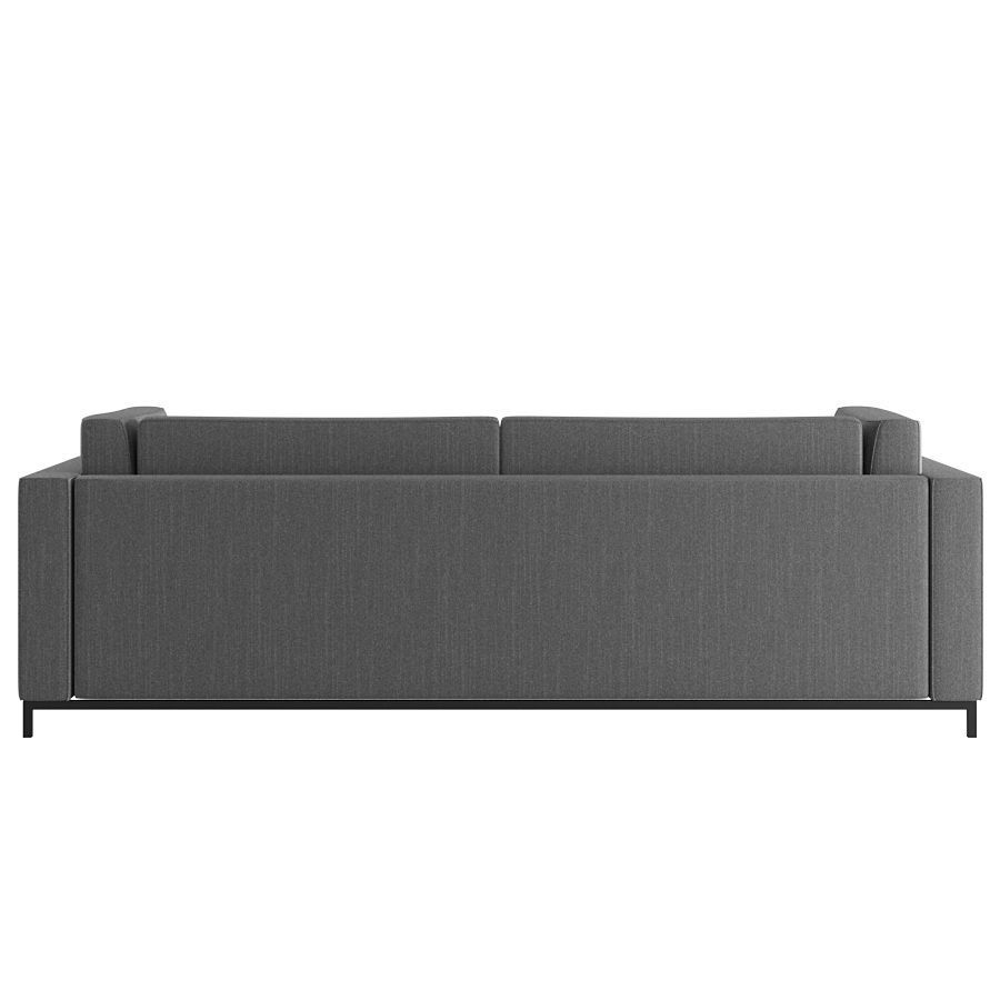 Grey Sofa  3D model_3