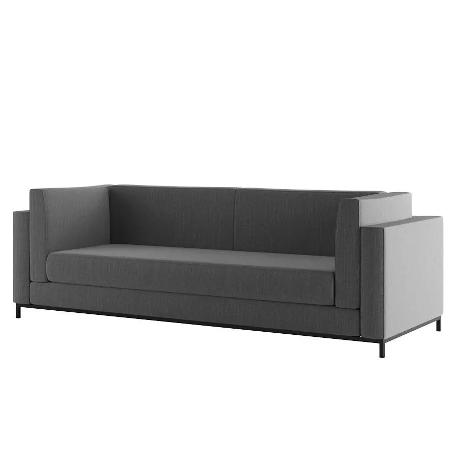 Grey Sofa  3D model_0