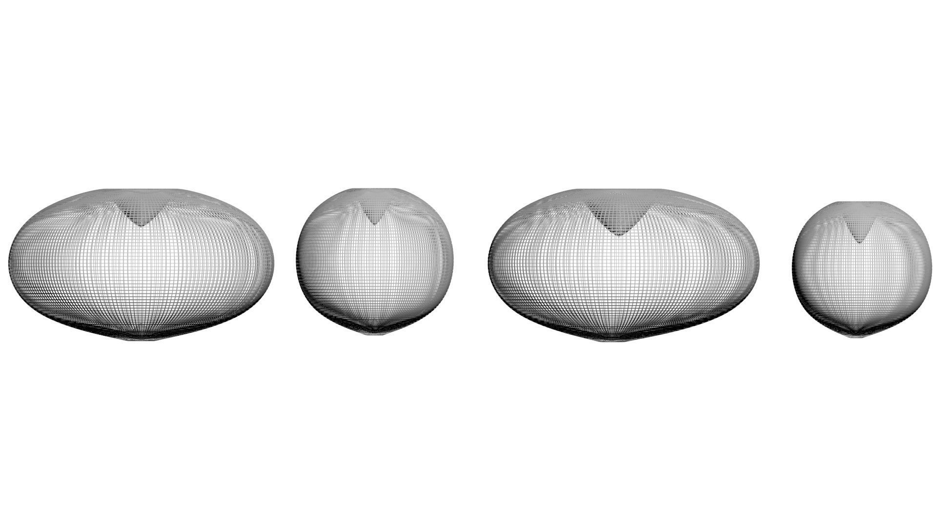 Blueberries Set 3D model_25