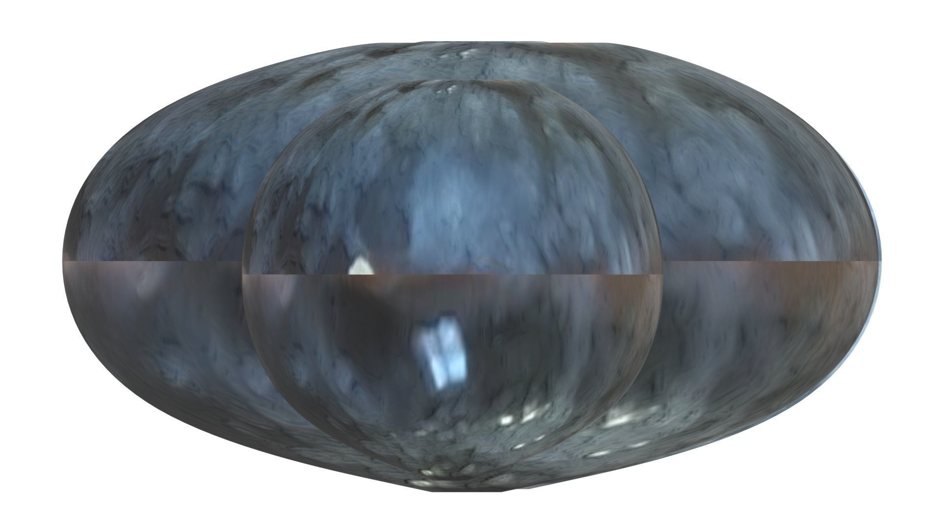 Blueberries Set 3D model_18