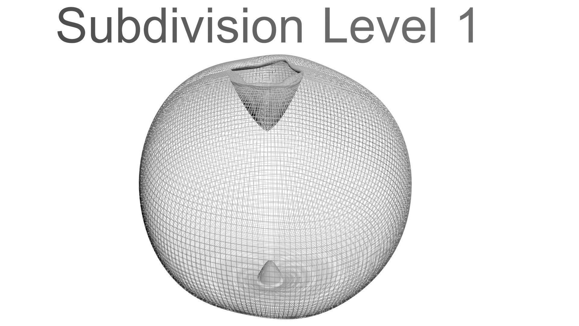 Blueberries Set 3D model_32