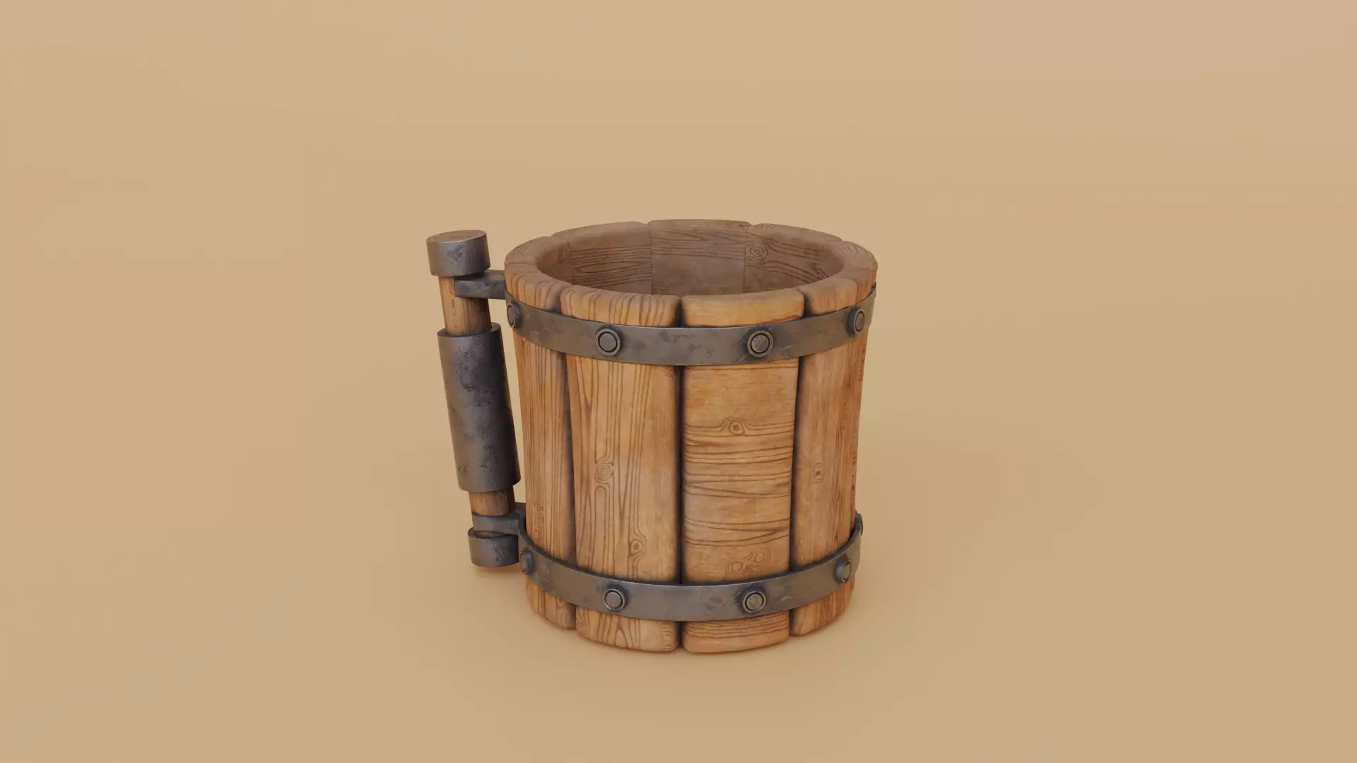 Viking Mug 3D model_0