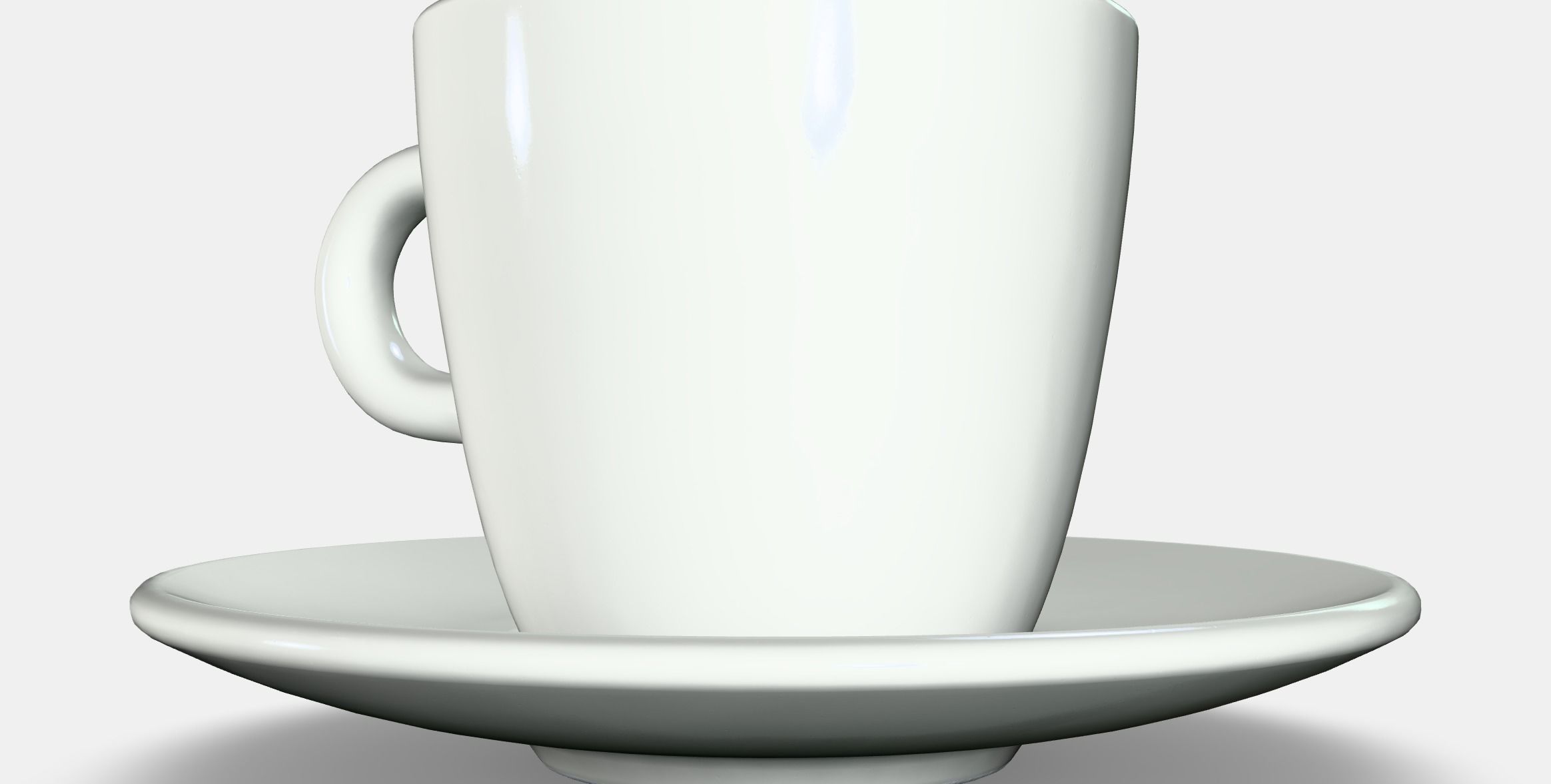 FARGKLAR Cup with saucer 1 Low-poly 3D model_6
