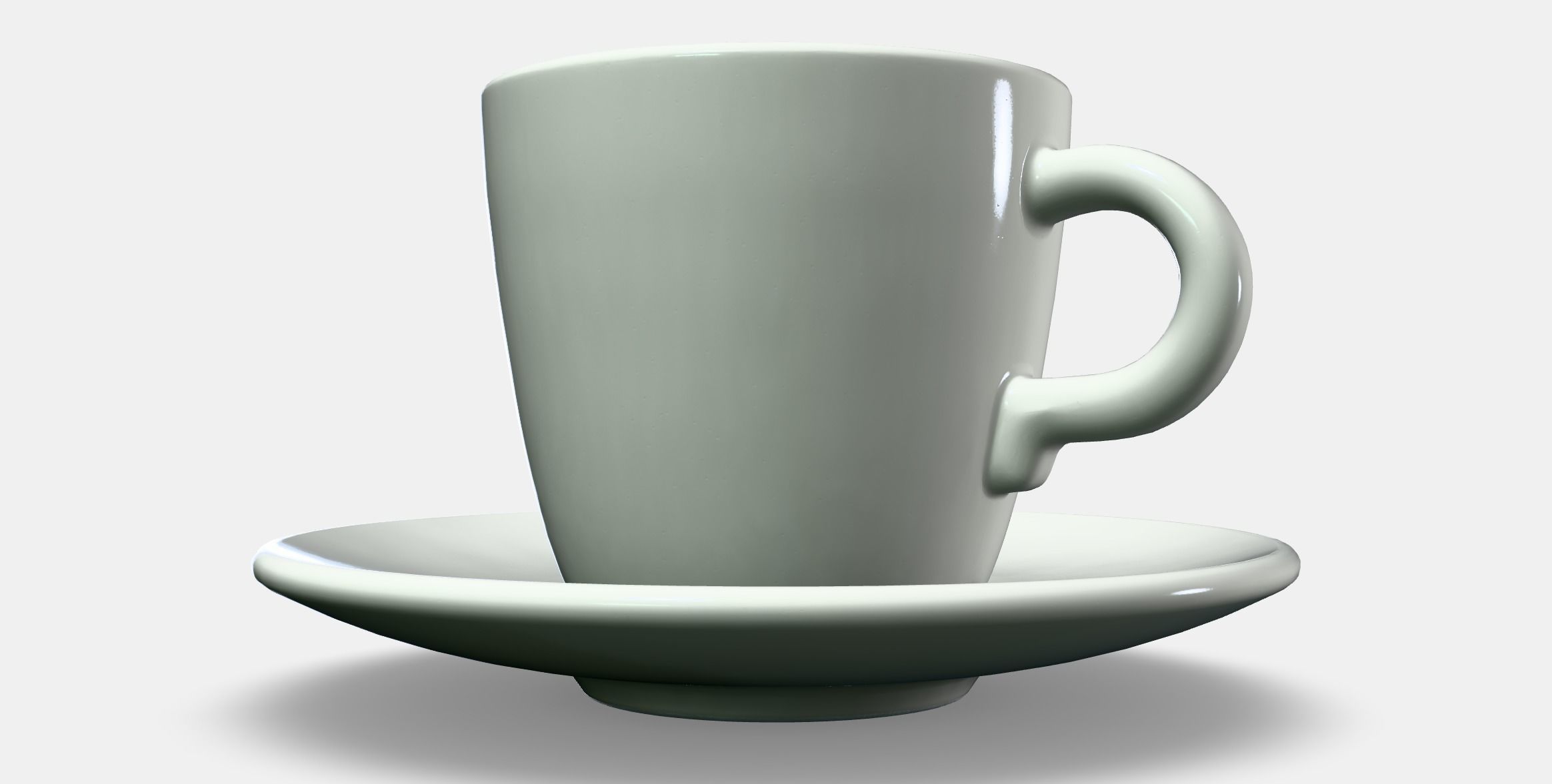 FARGKLAR Cup with saucer 1 Low-poly 3D model_13