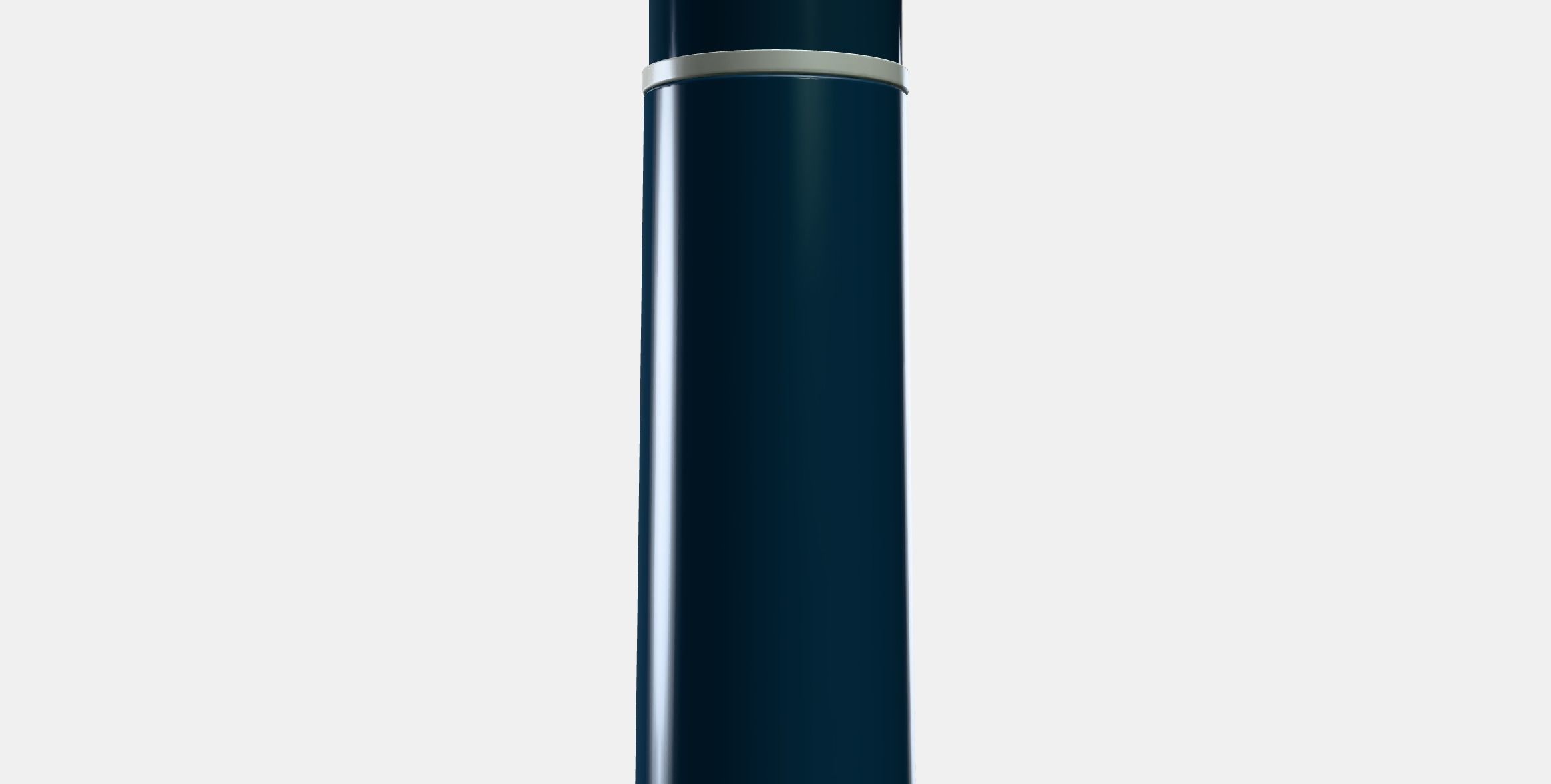 HALSA Steel vacuum flask Low-poly 3D model_9