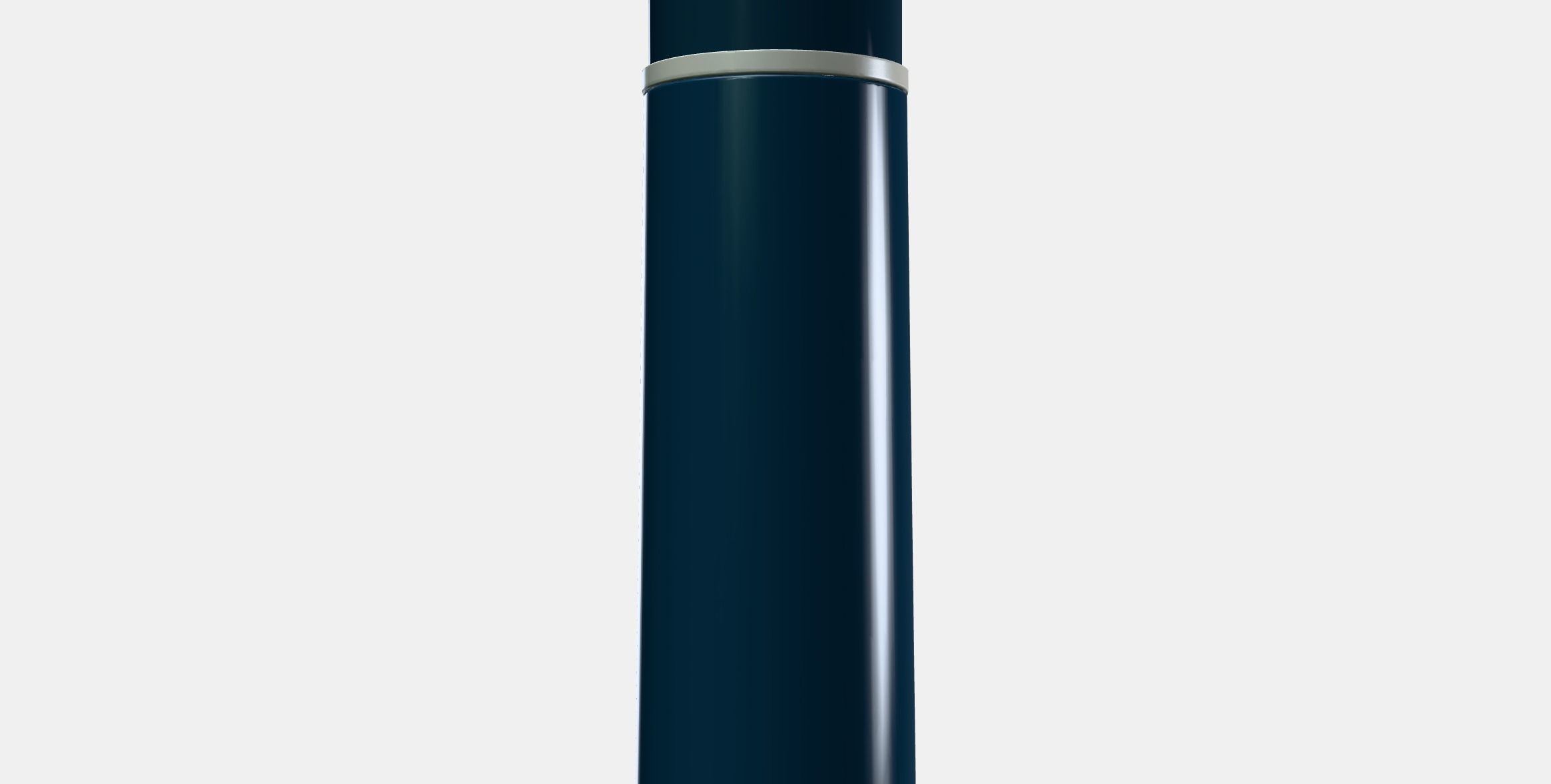 HALSA Steel vacuum flask Low-poly 3D model_13