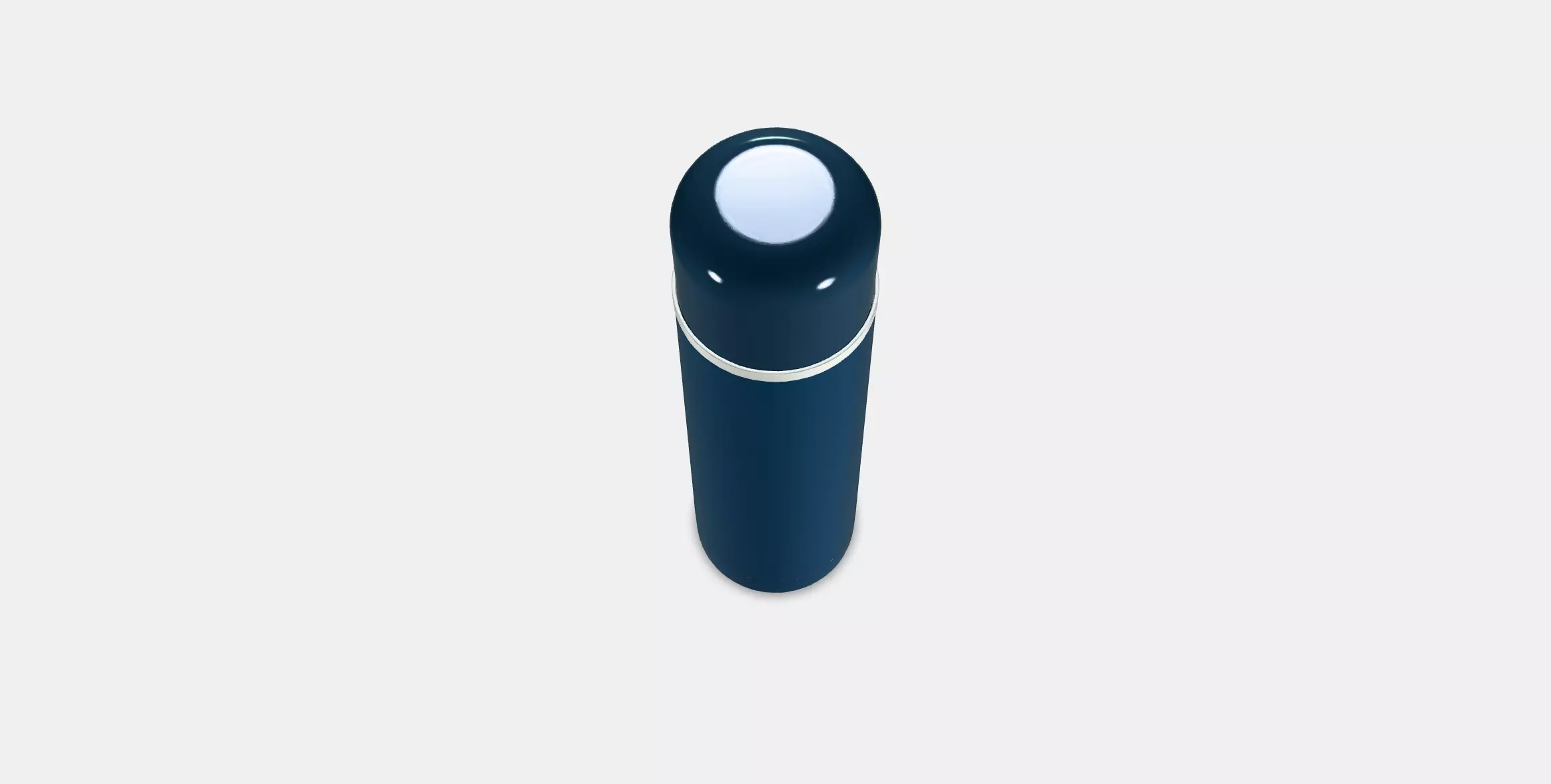 HALSA Steel vacuum flask Low-poly 3D model_0