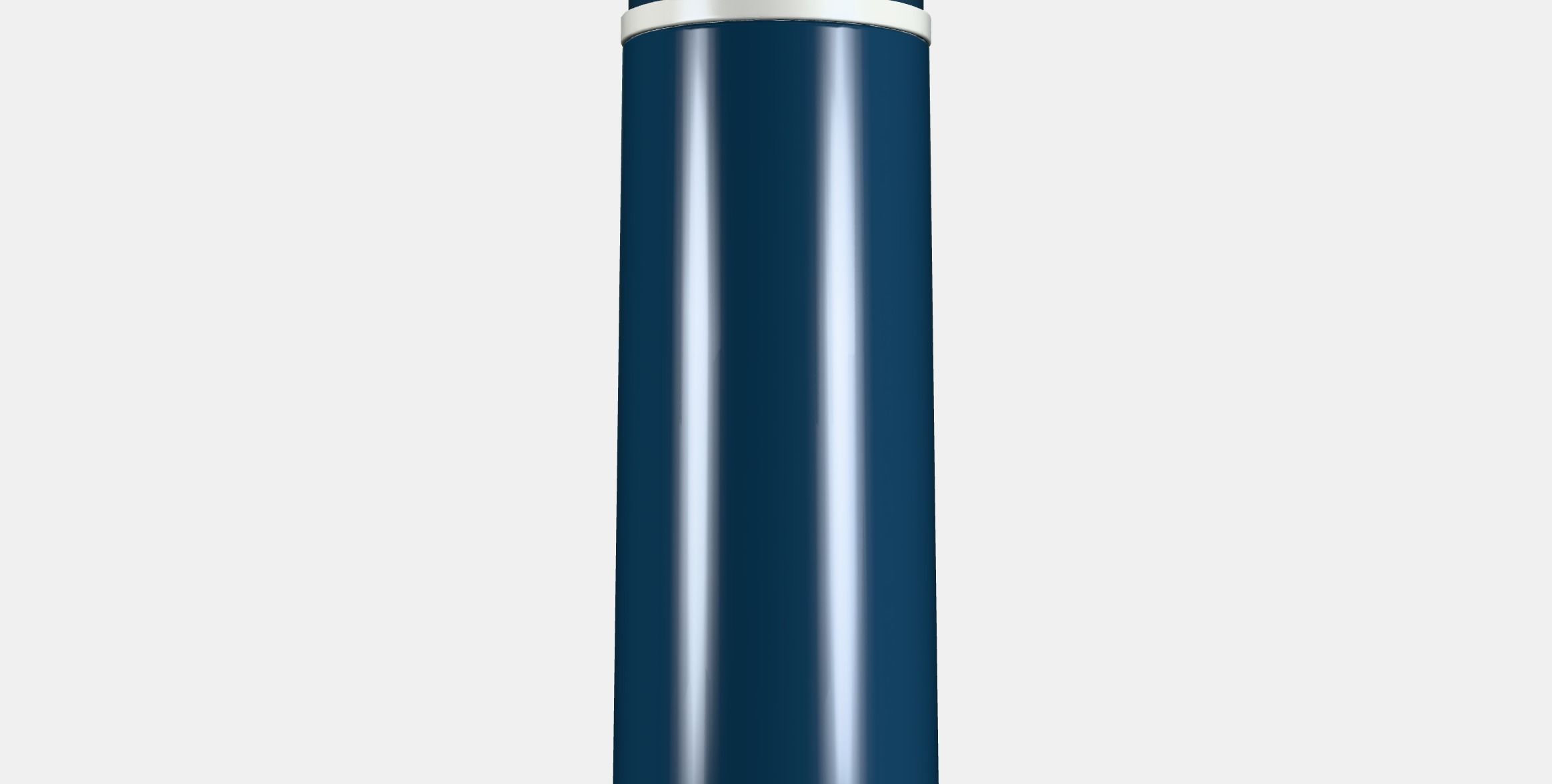 HALSA Steel vacuum flask Low-poly 3D model_15