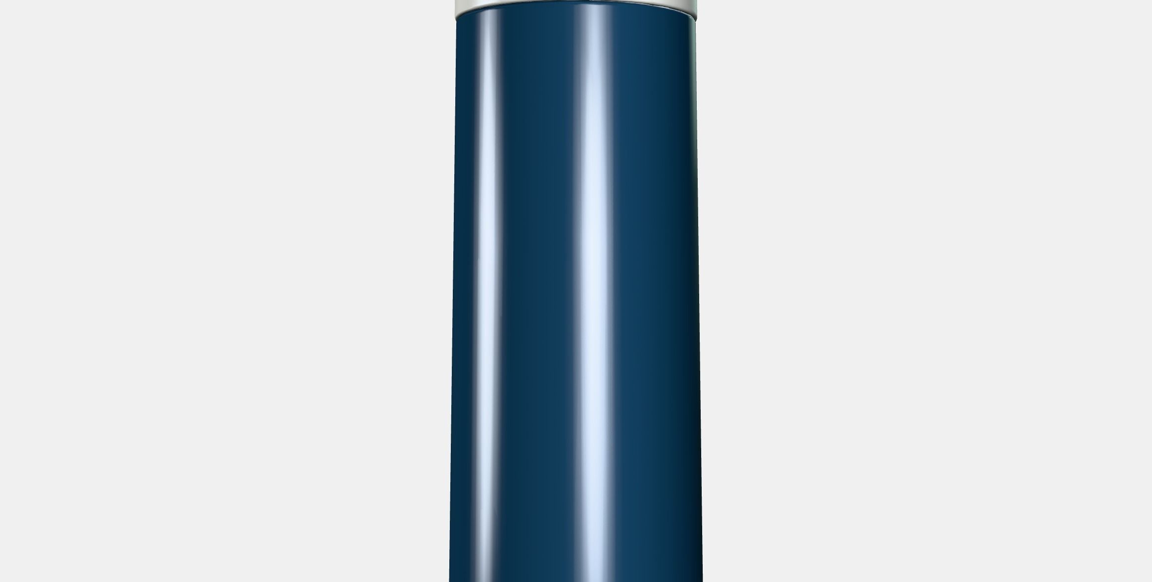 HALSA Steel vacuum flask Low-poly 3D model_6