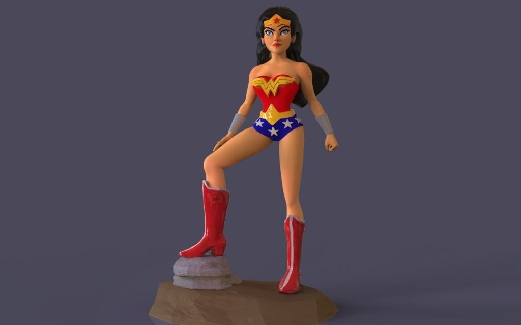Wonder Woman 3D print model_2