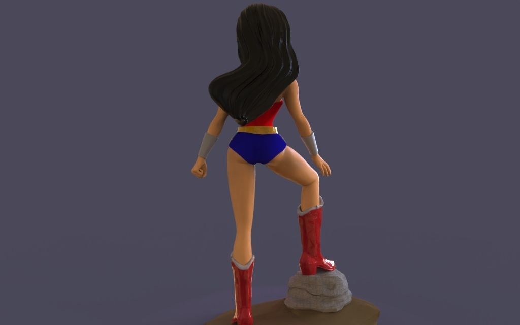 Wonder Woman 3D print model_3