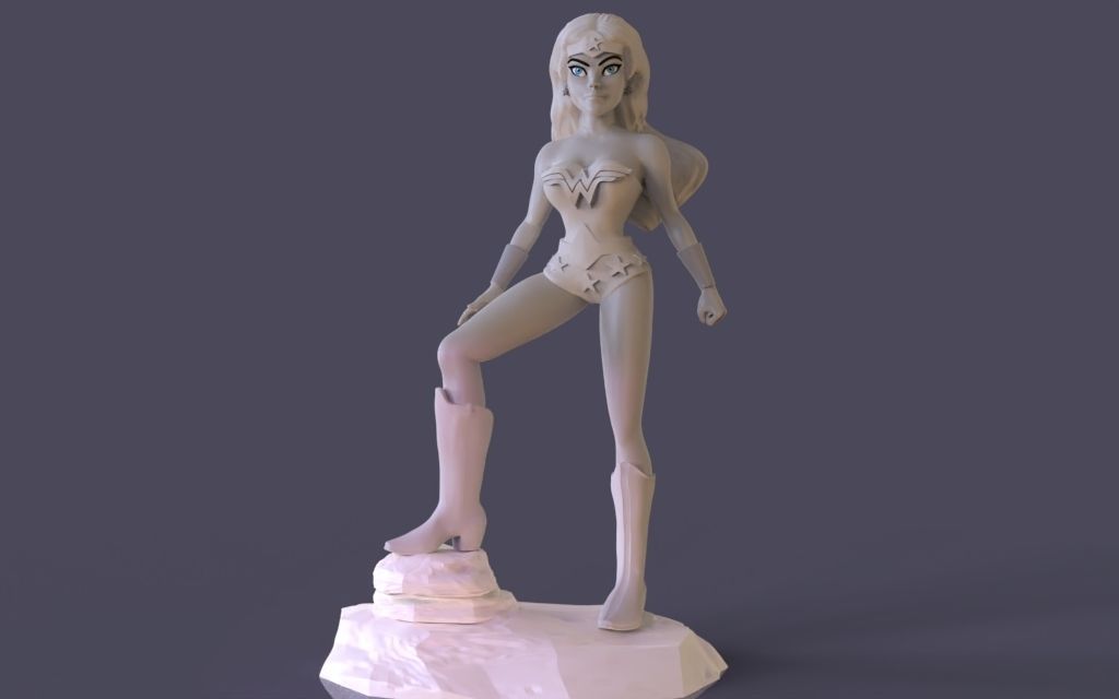 Wonder Woman 3D print model_5
