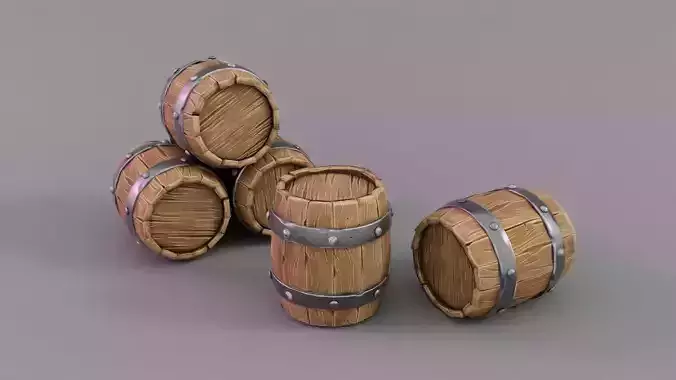 Stylized Barrel